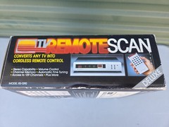 Vintage 1980s TV Remote Scan RS-1390 New Open Box Ships Fast And Safe