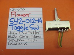 📈PIONEER S42-012-A TOGGLE SWITCH SA-600 INTEGRATED AMPLIFIER