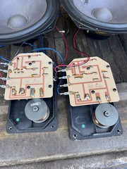 Pair Of 2 Rare ADS a/d/s Woofer #1 L620 & Crossovers