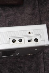 Emerson VR22 Portable CRT TV FM AM Radio 1985 Japan Leather Case Battery Pack