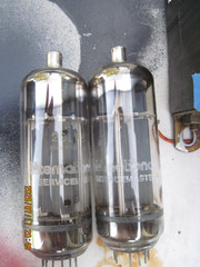 PAIR of 20LF6 RF POWER TUBES SWEEP TUBES MADE IN HOLLAND