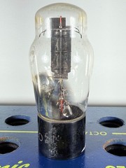 Philco 6F6G Engraved Base Tested Good Tube