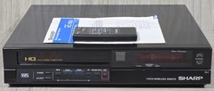 Sharp VC-785U VHS VCR Player HQ Plus Double Comb Filter Japan 1986 – TESTED –