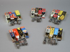 LOT of 20 Mixed GE Tung-Sol RCA Vintage Electron Tube 6AU6A 6DS5 IR5 6J6A 6CL8
