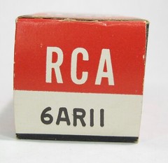 RCA Vintage Radiotron Electron Tube Model No. 6AR11 Unused with Box