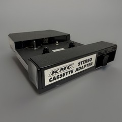 Vintage KMC Stereo Cassette Adapter – Battery Powered 8-Track Converter – Rare