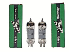 MATCHED PAIR 6AU6/EF94/ ZAERIX TUBE TESTED WITH ROETEST BY CURVES / LOT OF 2 Ps