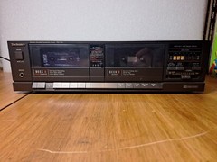 Technics RS-T911 Dual Cassette Deck WORKS BUT SELLING FOR PARTS OR REPAIR – READ