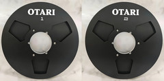 One Pair 10.5” black OTARI Tape reel High Quality Aluminum Take Up Reel