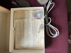 Vintage Japanese Headphone set…works! In ORIGINAL box!