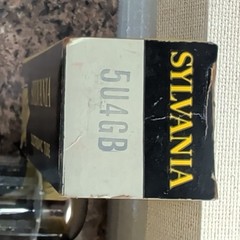 Sylvania JAN 5U4GB NOS Vacuum Tubes Item #207