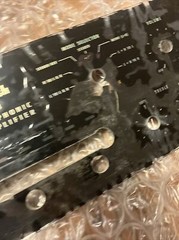 McIntosh C28 Glass Faceplate for Preamp – Vintage Has Flaking