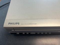 Philips Combo VCR DVD Combo Player Model DVP3340V – Tested – No Remote – Working