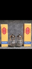 NOS-Tested Philips PCC88 7DJ8 O-Getter Matched Pair Hickok 799 Tested