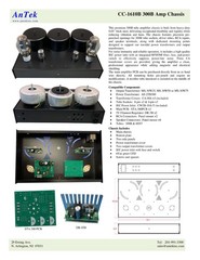 300B Tube Amplifier DIY Kit – Toroidal Power & Output Transformers ST-300B