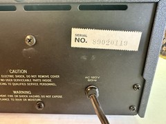 Vintage 1980s ONKYO T-4090 AM/FM Tuner Fully working tested See Video