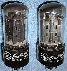 2 GE 6BL7-GTA Vacuum Tubes – 1960’s Vintage Twin Triodes for Audio Amps