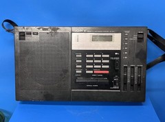 Vintage SONY ICF-2001 FM/AM PLL Synthesized Receiver For Parts Or Repair