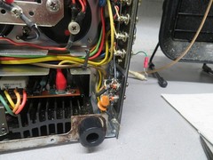 Marantz 2325 RCA Phono/Aux plate replacement. NEW 3D printed part. Red & Black