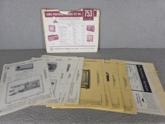 Sams 753 Vintage TV Admiral Catalina Magnavox Sears Repair Service Manuals 1965