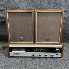 Vintage Nivico STF-600E AM/FM Stereo Receiver w/ Speakers – 8 Track Not Playing