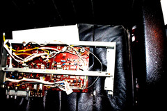 akai gx-77 reel to reel tape recorder Bottom Circuit Board