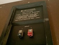 Vintage Kenwood KL-777A VERY RARE VINTAGE STEREO SPEAKER tested works