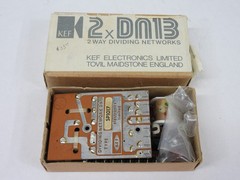 KEF DN13 SP1017 Vintage 2-Way Crossover Dividing Network Set Kit (NOS, scarce)