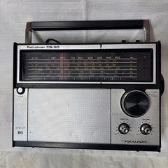 Vintage Realistic Patrolman CB-60 Model No. 12-766 Radio