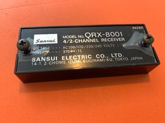 Sansui QRX-8001 Quad Receiver Parting Out Voltage Selector Cover
