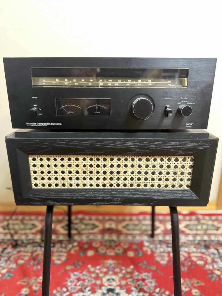 MCS 3701 Modular Component Systems Vintage Stereo AM/FM Tuner Tested Works