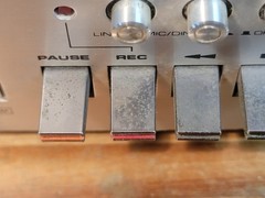 Akai GXC-710D Cassette Tape Deck – Parts/Repair Read the description.