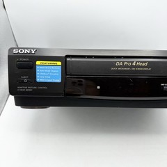 Sony SLV-478 VCR VHS Player Recorder 4 Head Mono Audio *READ* No Remote Tested