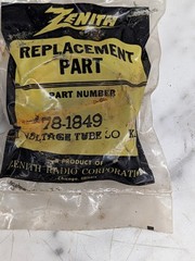 Zenith Replacement Part 78-1849 Voltage Tube Socket Radio Corp