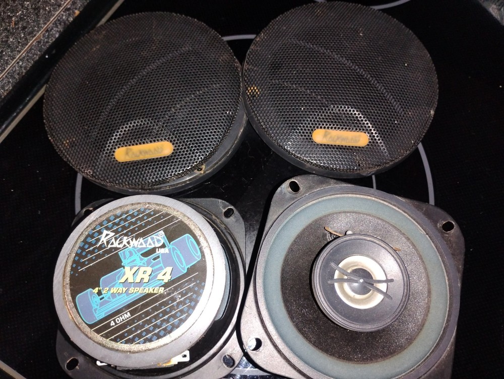 3 1/2 Inch Rockwood Vintage Speakers Xr 4