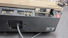 RARE Vintage Sony BetamaxVideo CassetteRecorder SLO 260 Powers On UNTESTED