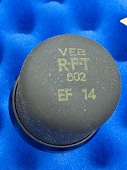 ONE RFT EF-14 Vacuum Tube / NEW / Ships FAST From USA EF14 Telefunken
