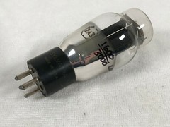 Sylvania Greenleaf 2A3 vacuum tube Duel Black Plates Tested