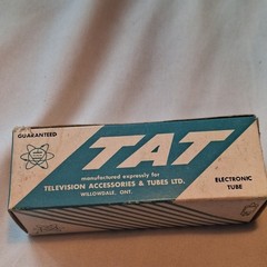 TAT 6SQ7 Electronic Tube Television Accessories & Tubes Ltd. Canada