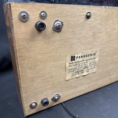 VTG 1972 National Panasonic RE-7670D FM-AM Stereo Receiver Wood Silver TESTED!