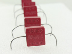 New Qty 5 Cornell-Dubilier CM35E103G03 Mica Domino Capacitor 0.01uF 10nF NOS USA