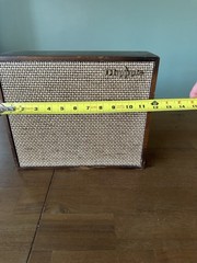 Vintage Olympic Mid-Century Modern Speakers. Idea SE-829 Tested & Working
