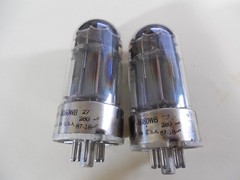 Match pair Raytheon JAN 6080WB test new at 112/98 & 112/108 Black Welded plates