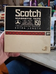 Scotch Brand Magnetic Tape 150 1/4″ X 1800 Ft Silicone Lubricated Extra Length