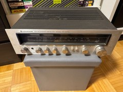 Vintage Silver Face Kenwood KR-4070 Stereo Receiver GORGEOUS Sounds Great!