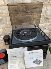 BIC Model 960 Belt Driven Turntable Vinyl Record Player England POWERS ON AS IS