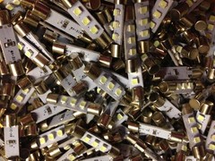 (50)BLUE/WHITE LED 8V FUSE LAMPS -AUDIO/4240 4230 2230 2235 METER DAIL Marantz