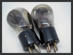 2 x NOS STC Standard S4020A AR12 R87 102D Triode Tube, V.GOOD, Tested, Vintage A