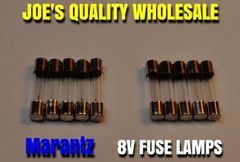 (10) FUSE 8v-200mA TYPE LAMP/2385 4415 STEREO/2270/2230/DIAL Marantz dial meter