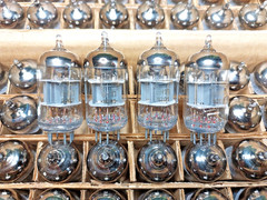 US Stock! 4x 6N1P 6N1 6H1n Voskhod Same Date 1990s NEW Double Triode Tubes NOS